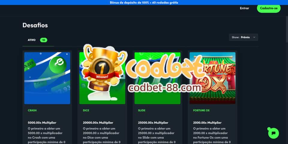 Caça-níqueis menos promovidos